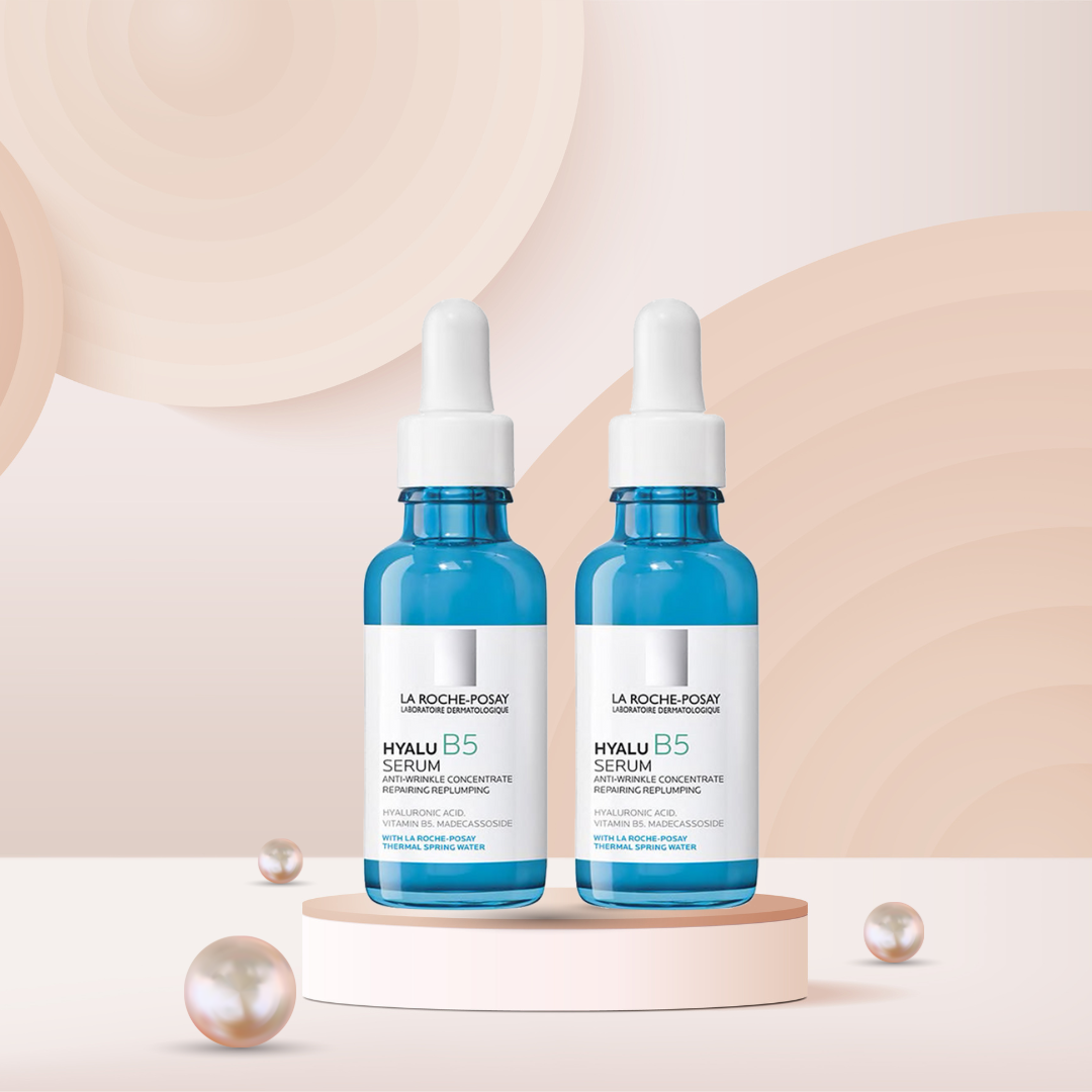 LA ROCHE-POSAY 理膚泉HYALU B5 抗皺保濕精華套裝