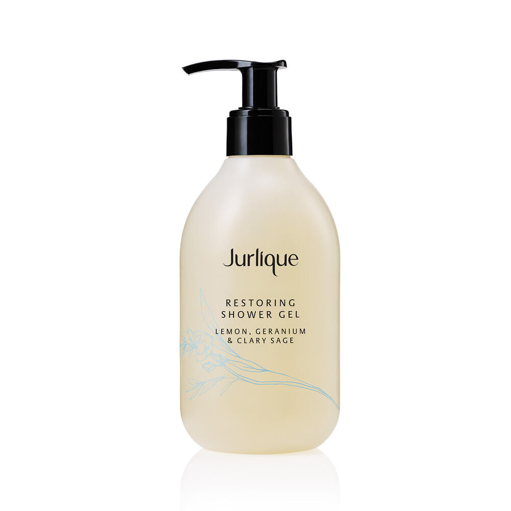 Jurlique Lemon Revitalizing Shower Gel | RESTORING SHOWER GEL LEMON, GERANIUM AND CLARY SAGE 300ml