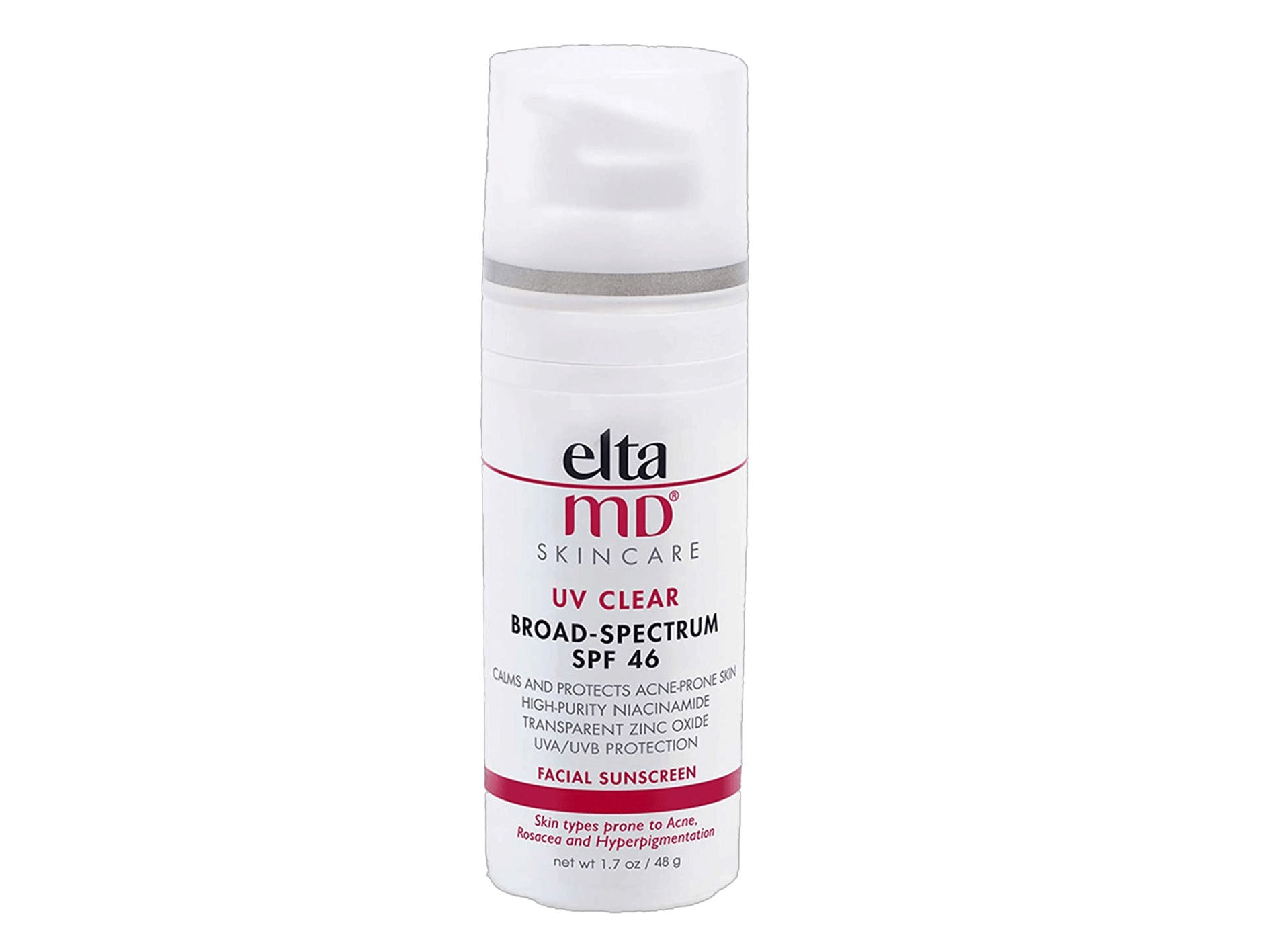 EltaMD soothing sunscreen lotion UV Clear SPF 46 48g