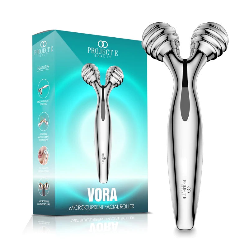 Project E Beauty VORA 微電流面部滾輪按摩棒 | VORA Microcurrent Facial Roller