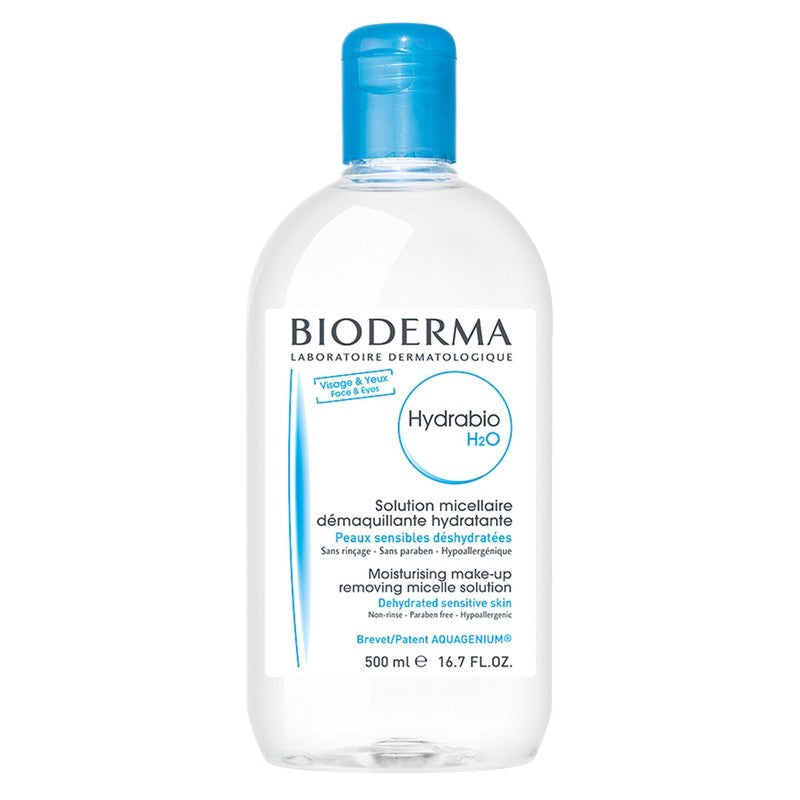 Bioderma保濕卸妝潔膚水 |  Hydrabio Cleansing Micellar Water Dehydrated Skin 500ml