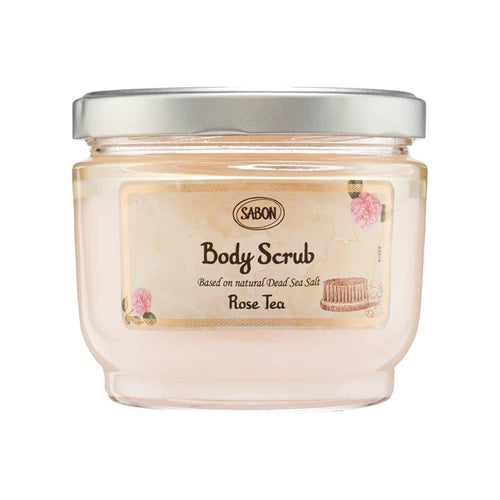 SABON 玫瑰花茶死海鹽淨化修護身體磨砂 | Body Scrub Large Rose Tea 600g