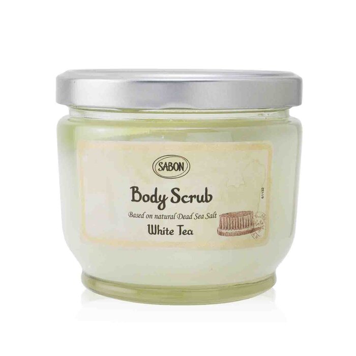 SABON White Tea Pure Dead Sea Salt Purifying Repair Body Scrub | Body Scrub White Tea 600g