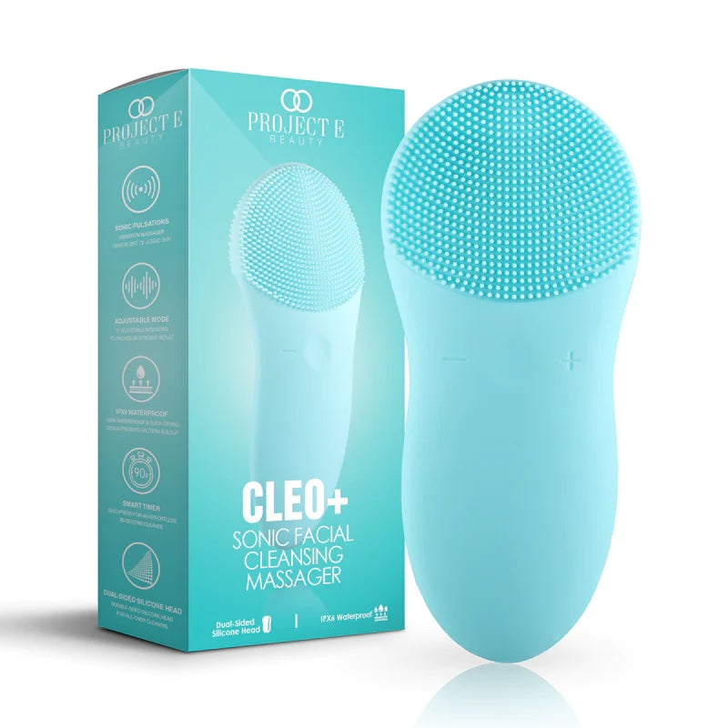 Project E beauty CLEO+ Sonic Silicone Facial Cleanser | CLEO+ Sonic Facial Cleanser
